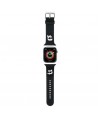 Karl Lagerfeld 3D Rubber Karl&Choupette Heads strap for Apple Watch 38/40/41mm - black
