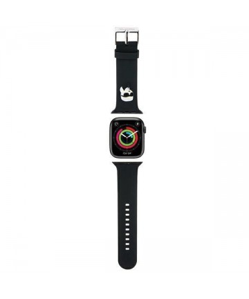 Karl Lagerfeld 3D Rubber Karl Head strap for Apple Watch 38/40/41mm - black