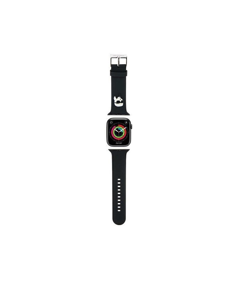 Karl Lagerfeld 3D Rubber Karl Head strap for Apple Watch 38/40/41mm - black