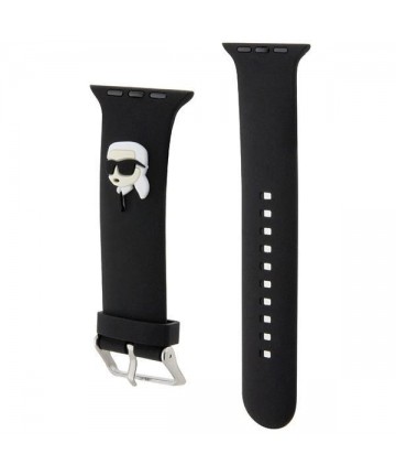 Karl Lagerfeld 3D Rubber Karl Head strap for Apple Watch 38/40/41mm - black