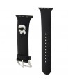 Karl Lagerfeld 3D Rubber Karl Head strap for Apple Watch 38/40/41mm - black