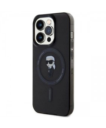 Karl Lagerfeld IML Ikonik MagSafe iPhone 14 Pro Max Case - Black