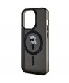Karl Lagerfeld IML Ikonik MagSafe iPhone 14 Pro Max Case - Black