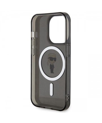 Karl Lagerfeld IML Ikonik MagSafe iPhone 14 Pro Max Case - Black