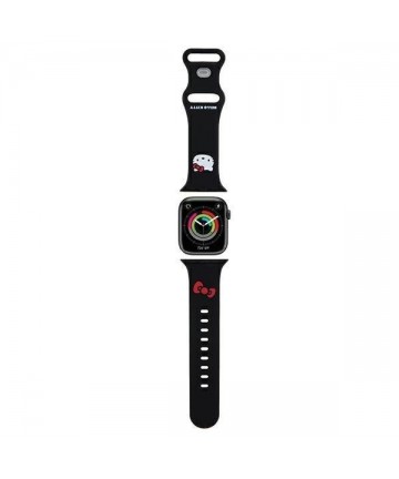 Hello Kitty Silicone Kitty Head strap for Apple Watch 38/40/41mm - black