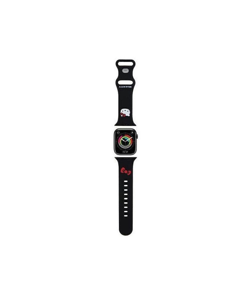 Hello Kitty Silicone Kitty Head strap for Apple Watch 38/40/41mm - black