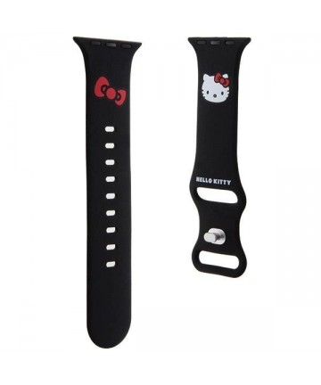 Hello Kitty Silicone Kitty Head strap for Apple Watch 38/40/41mm - black