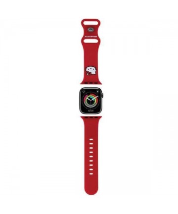 Hello Kitty Silicone Kitty Head strap for Apple Watch 38/40/41mm - red