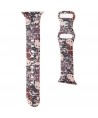Hello Kitty Silicone Tags Graffiti Strap for Apple Watch 38/40/41mm - Pink