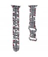 Hello Kitty Silicone Heads & Stripes Strap for Apple Watch 38/40/41mm - Black