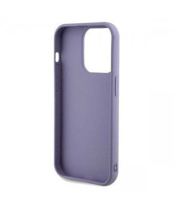Guess Sequin Script Metal case for iPhone 13 Pro Max - purple