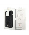 Guess Sequin Script Metal case for iPhone 14 Pro - black