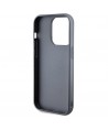 Guess Sequin Script Metal case for iPhone 14 Pro - silver