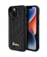 Guess Sequin Script Metal case for iPhone 14 / 15 / 13 - black