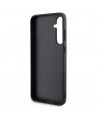 Karl Lagerfeld Gripstand Saffiano Karl&Choupette Pins case for Samsung Galaxy S23 FE - black