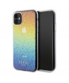 Guess IML Faceted Mirror Disco Iridescent case for iPhone 11 / Xr - multicolor