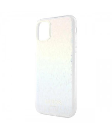 Guess IML Faceted Mirror Disco Iridescent case for iPhone 11 / Xr - multicolor
