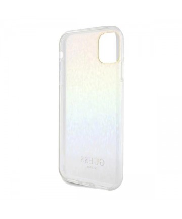 Guess IML Faceted Mirror Disco Iridescent case for iPhone 11 / Xr - multicolor