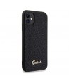 Guess Disco Metal Script case for iPhone 11 / Xr - black