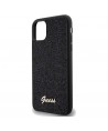 Guess Disco Metal Script case for iPhone 11 / Xr - black