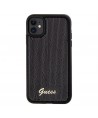 Guess Sequin Script Metal case for iPhone 11 / Xr - black