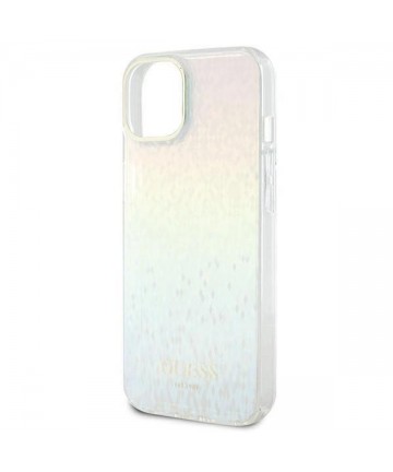 Guess IML Faceted Mirror Disco Iridescent case for iPhone 12/12 Pro - multicolor