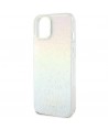 Guess IML Faceted Mirror Disco Iridescent case for iPhone 12/12 Pro - multicolor