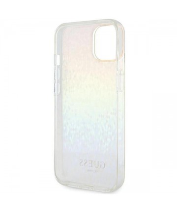 Guess IML Faceted Mirror Disco Iridescent case for iPhone 12/12 Pro - multicolor
