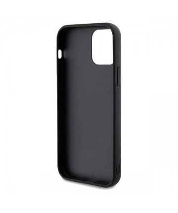 Guess Sequin Script Metal case for iPhone 12/12 Pro - black