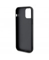 Guess Sequin Script Metal case for iPhone 12/12 Pro - black