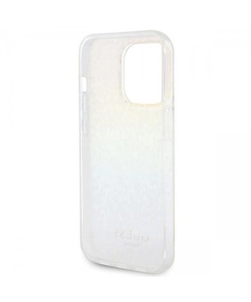 Guess IML Faceted Mirror Disco Iridescent case for iPhone 14 Pro - multicolored