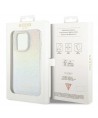 Guess IML Faceted Mirror Disco Iridescent case for iPhone 14 Pro - multicolored