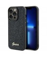 Guess Disco Metal Script case for iPhone 14 Pro - black