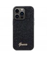 Guess Disco Metal Script case for iPhone 14 Pro - black