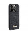 Guess Disco Metal Script case for iPhone 14 Pro - black