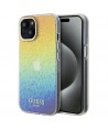Guess IML Faceted Mirror Disco Iridescent case for iPhone 14 / 15 / 13 - multicolor