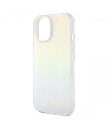 Guess IML Faceted Mirror Disco Iridescent case for iPhone 14 / 15 / 13 - multicolor