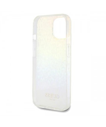 Guess IML Faceted Mirror Disco Iridescent case for iPhone 14 / 15 / 13 - multicolor