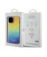 Guess IML Faceted Mirror Disco Iridescent case for iPhone 14 / 15 / 13 - multicolor