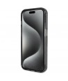 Guess Ring Stand Script Glitter MagSafe case for iPhone 13 Pro Max - black