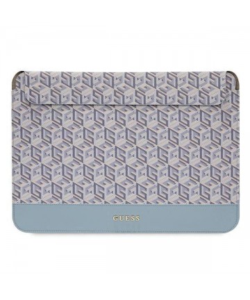 Guess GCube Stripes case for a 14" laptop - blue