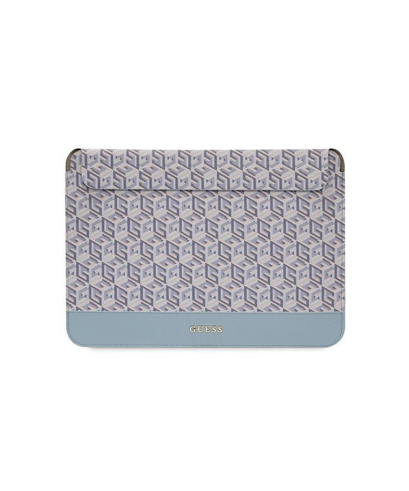 Guess GCube Stripes case for a 14" laptop - blue