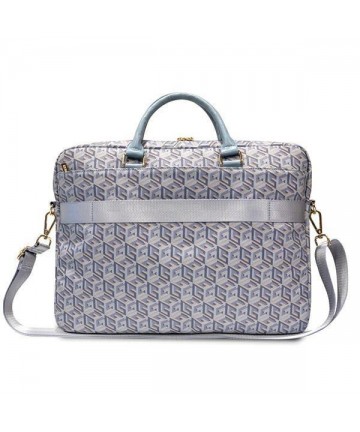 Guess GCube Stripes bag for a 16" laptop - blue