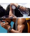 Protect Strap Band for Apple Watch 42/44/45mm Armored Case Strap - Blue