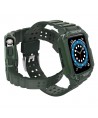 Protect Strap Band for Apple Watch 42/44/45mm Armored Case Strap - Green