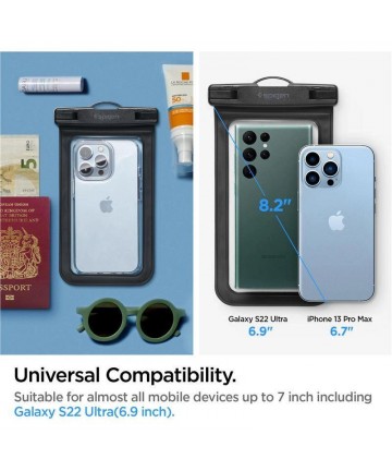 Spigen Aqua Shield A601 case waterproof IPX8 - black