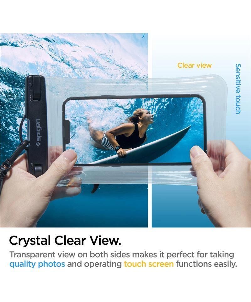 Spigen Aqua Shield A610 Case Waterproof Floating on Water - Transparent