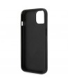 Karl Lagerfeld Saffiano Karl's Head Patch Case for iPhone 14 Plus - Black