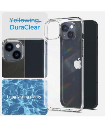 Spigen Crystal Case and Tempered Glass Set for iPhone 14 Plus - Clear