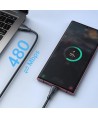 Joyroom Surpass Series A11 USB-A / USB-C 3A Cable 1.2 m - Black